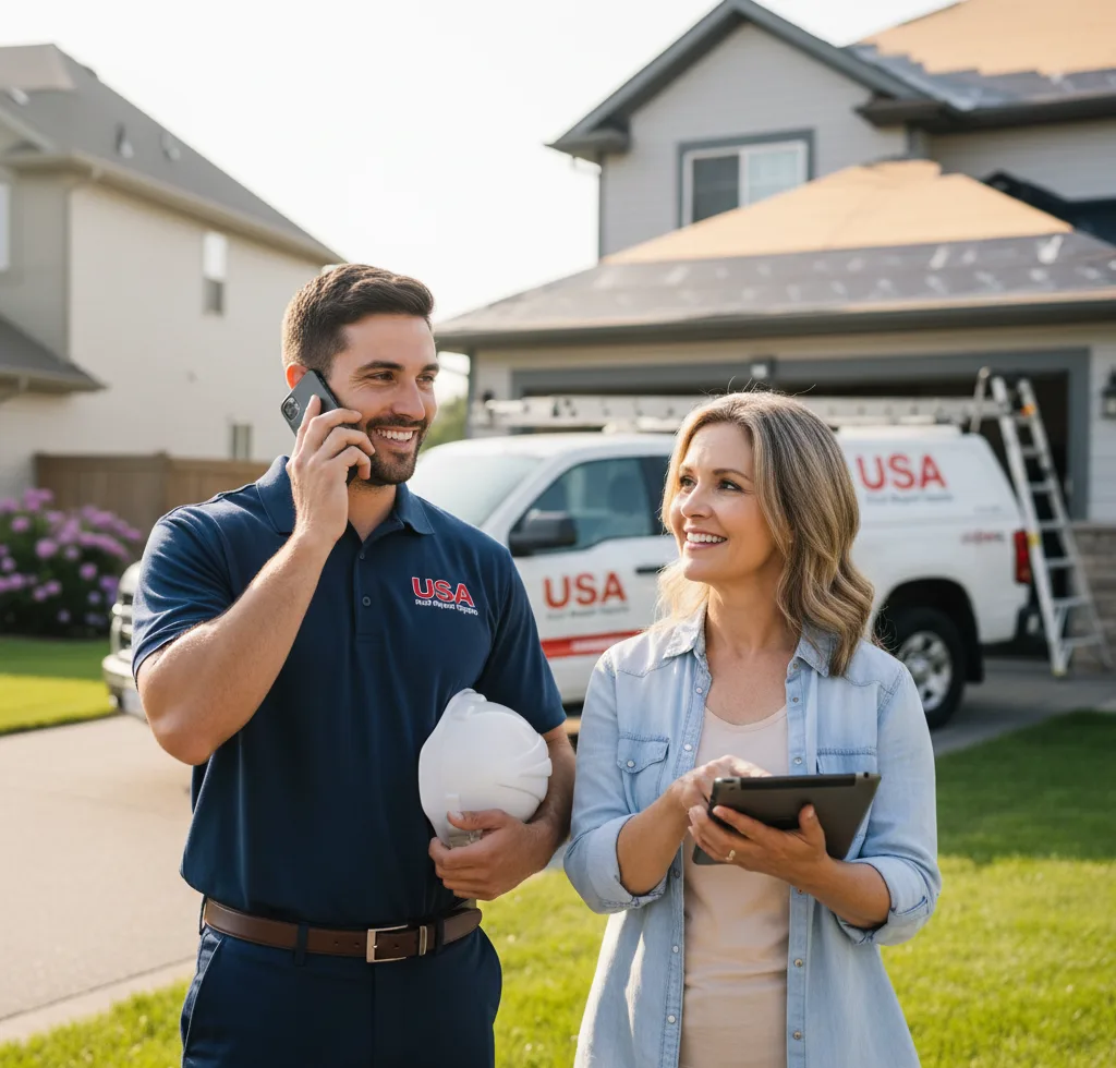 USA Roof Repair Experts customer support in Fairfax